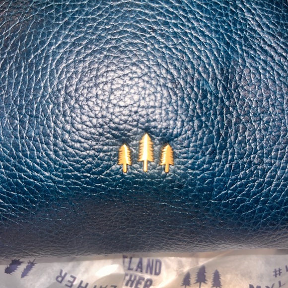 NEW 🦄 Caspian Portland leather goods small slouchy shoulder bag - Picture 10 of 14